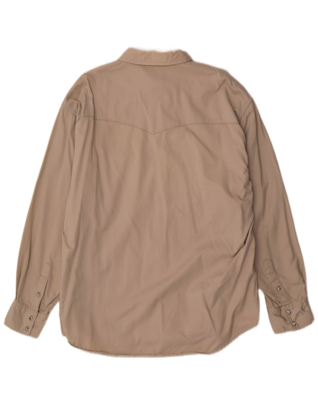 Camicia da uomo Lee XL in cotone beige