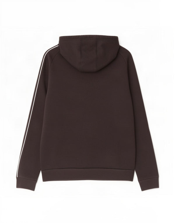 Felpa con cappuccio da ragazzo Adidas 15-16 anni in cotone nero