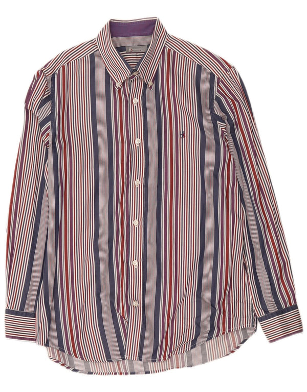 Camicia da uomo Harmont & Blaine a righe grandi multicolori
