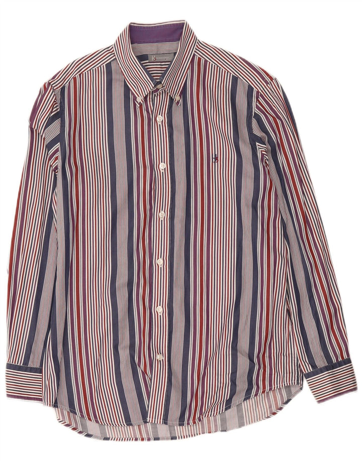 Camicia da uomo Harmont & Blaine a righe grandi multicolori