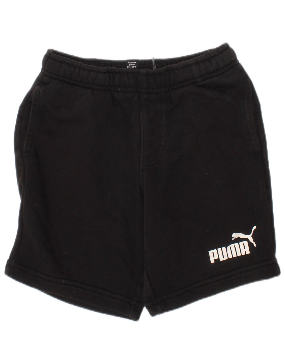 Pantaloncini sportivi PUMA da bambino 5-6 anni in cotone nero