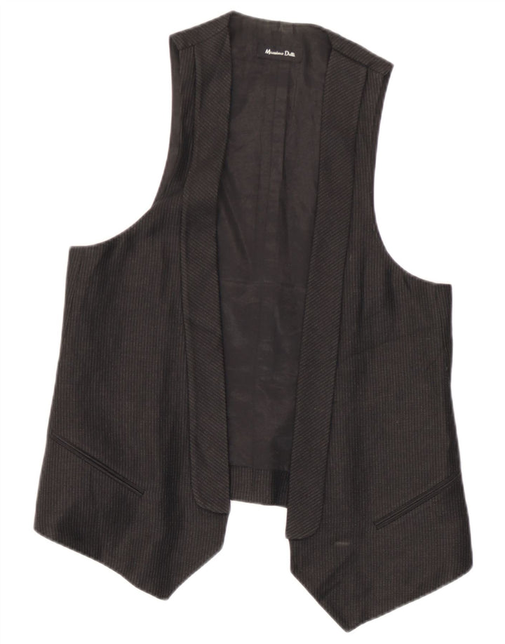 Gilet OPEN da donna Massimo Dutti EU 38 cotone nero medio