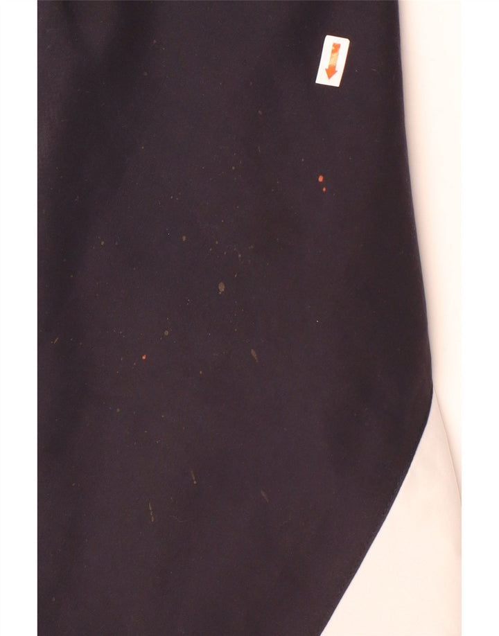 Pantaloni da tuta da uomo Lotto Large in poliestere color block blu navy