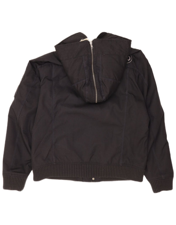 Giacca imbottita con cappuccio da uomo Woolrich UK 42 XL nylon nero