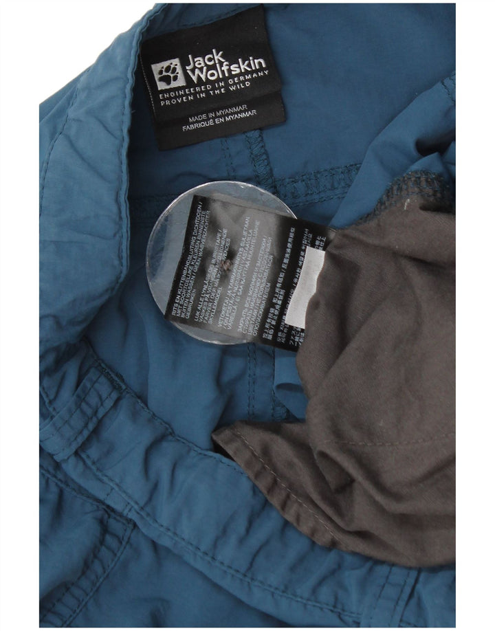 Bermuda da ragazzo Jack Wolfskin 14-15 anni XL W28 Blu Poliammide
