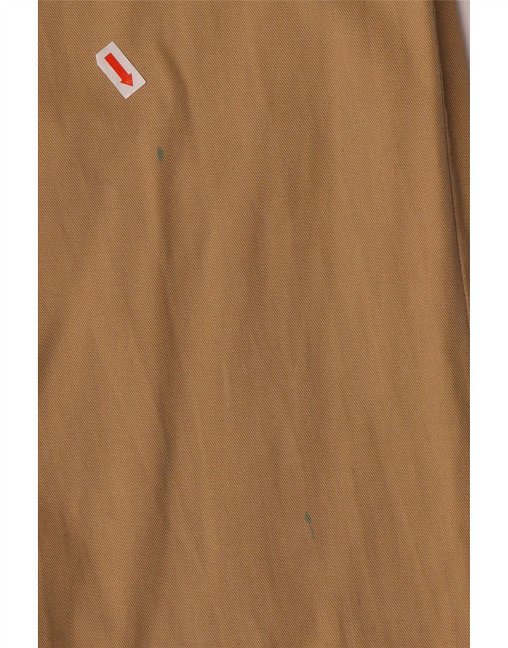 DC Mens Straight Chino Trousers W34 L31 Beige Cotton