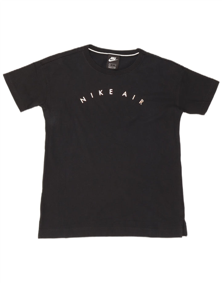T-shirt grafica Nike Air da uomo piccola piccola nera