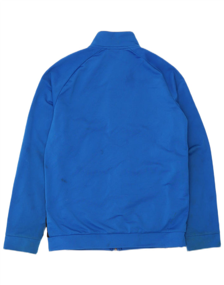 Giacca da tuta grafica da ragazzo Puma 13-14 anni Blu Colourblock