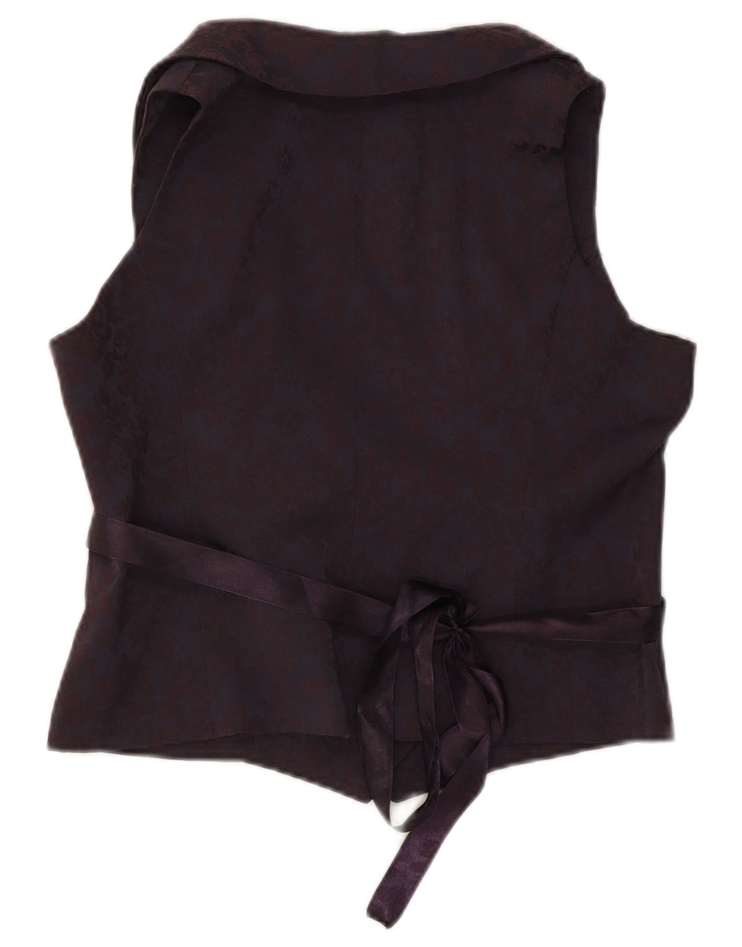 Gilet da donna Sasha UK 14 Grande poliestere floreale viola
