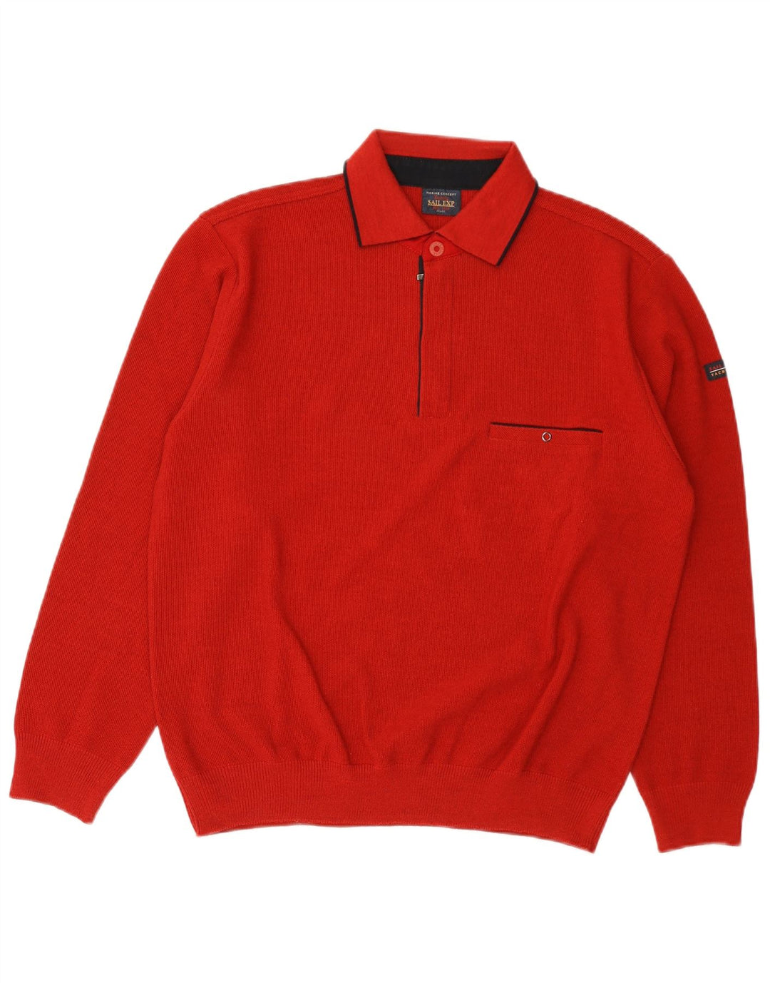 Maglione da uomo con collo alto Sail Exp IT 50 Lana rossa media