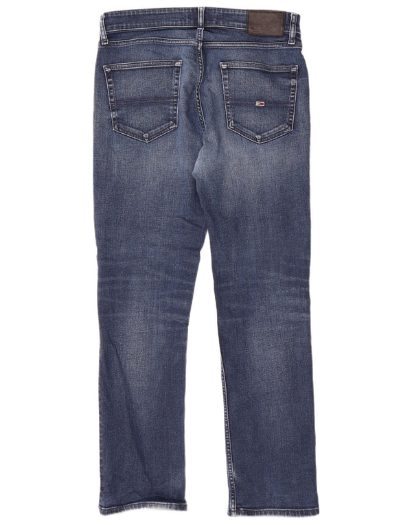 Tommy Hilfiger Uomo Ryan Jeans dritti vestibilità rilassata W30 L30 Cotone blu
