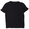 T-shirt da uomo Cos Top piccola in lino blu navy