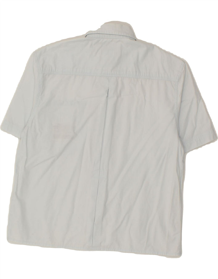 AVIREX Boys Graphic Short Sleeve Shirt 7-8 Years Blue Cotton Vintage Avirex and Second-Hand Avirex from Messina Hembry 