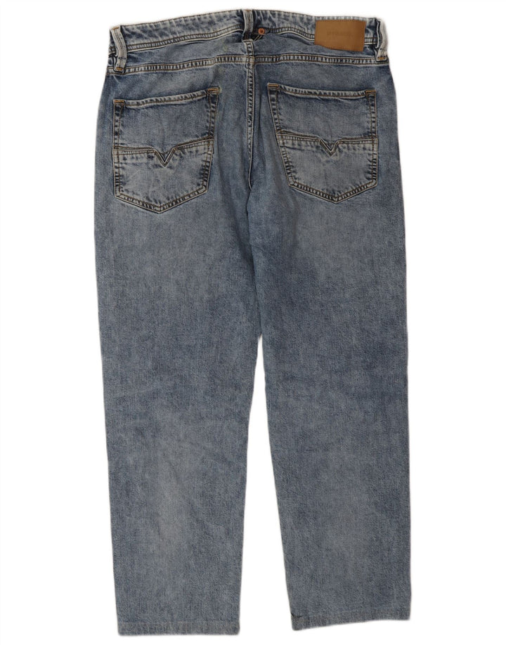 Jeans dritti da uomo Diesel W31 L27 cotone blu