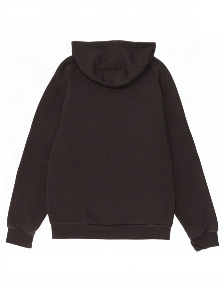 Felpa con cappuccio da uomo Adidas Medium in cotone nero
