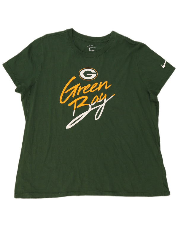 Maglietta grafica da uomo Nike Green Bay Packers 2XL in cotone