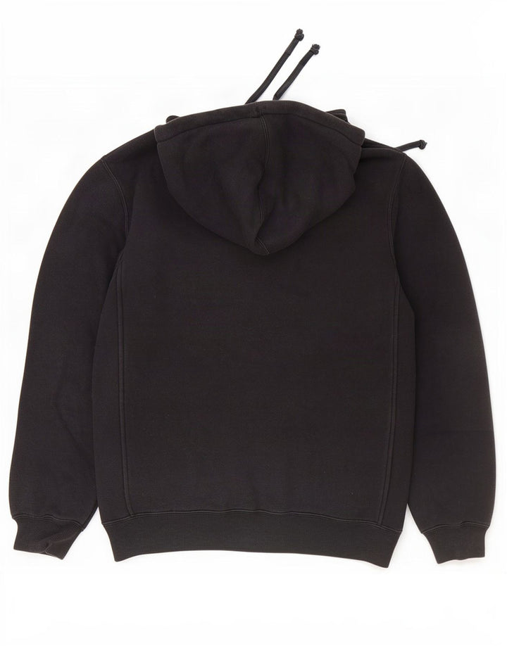 Felpa con cappuccio grafica da uomo Vans, cotone medio nero