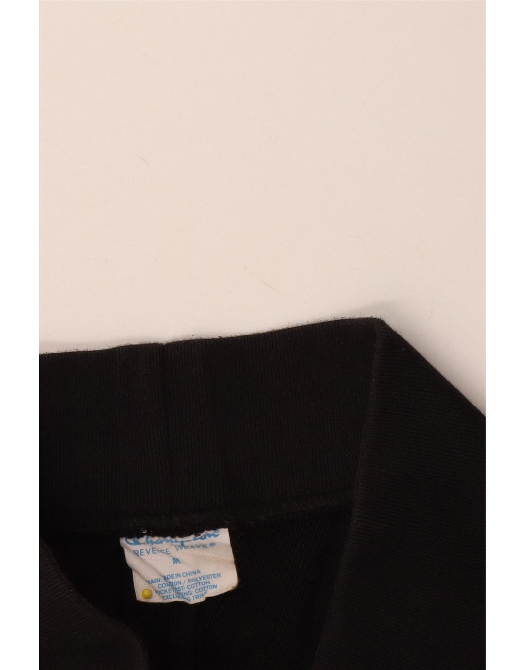 Pantaloni da tuta da uomo Champion Joggers medio cotone nero