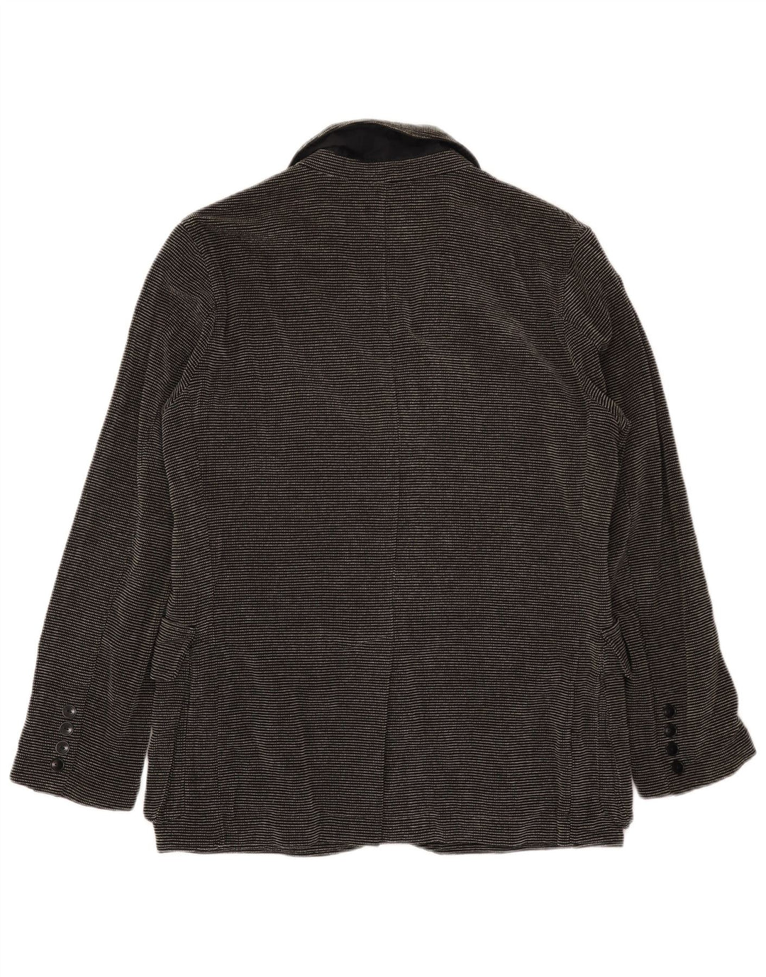 Giacca blazer da uomo Kandis & Kandis Mann UK 38 gessato medio nero