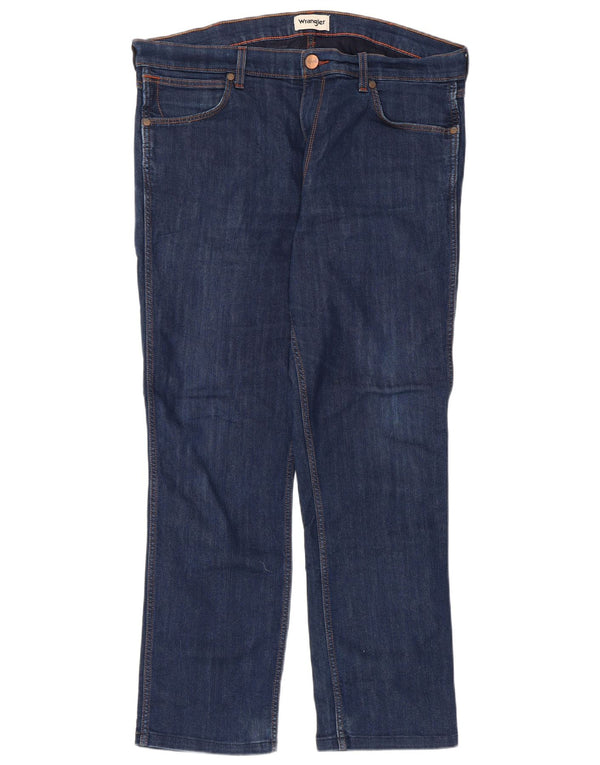Jeans dritti da uomo Wrangler W38 L29 Blu