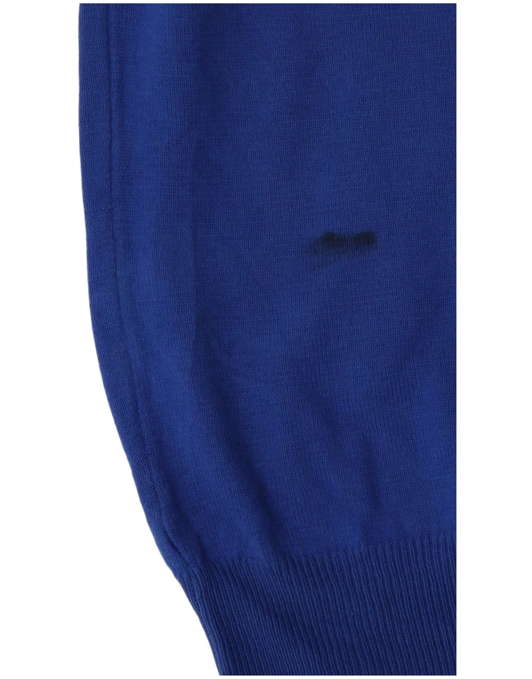 Maglione maglione girocollo da uomo Zara in cotone blu medio