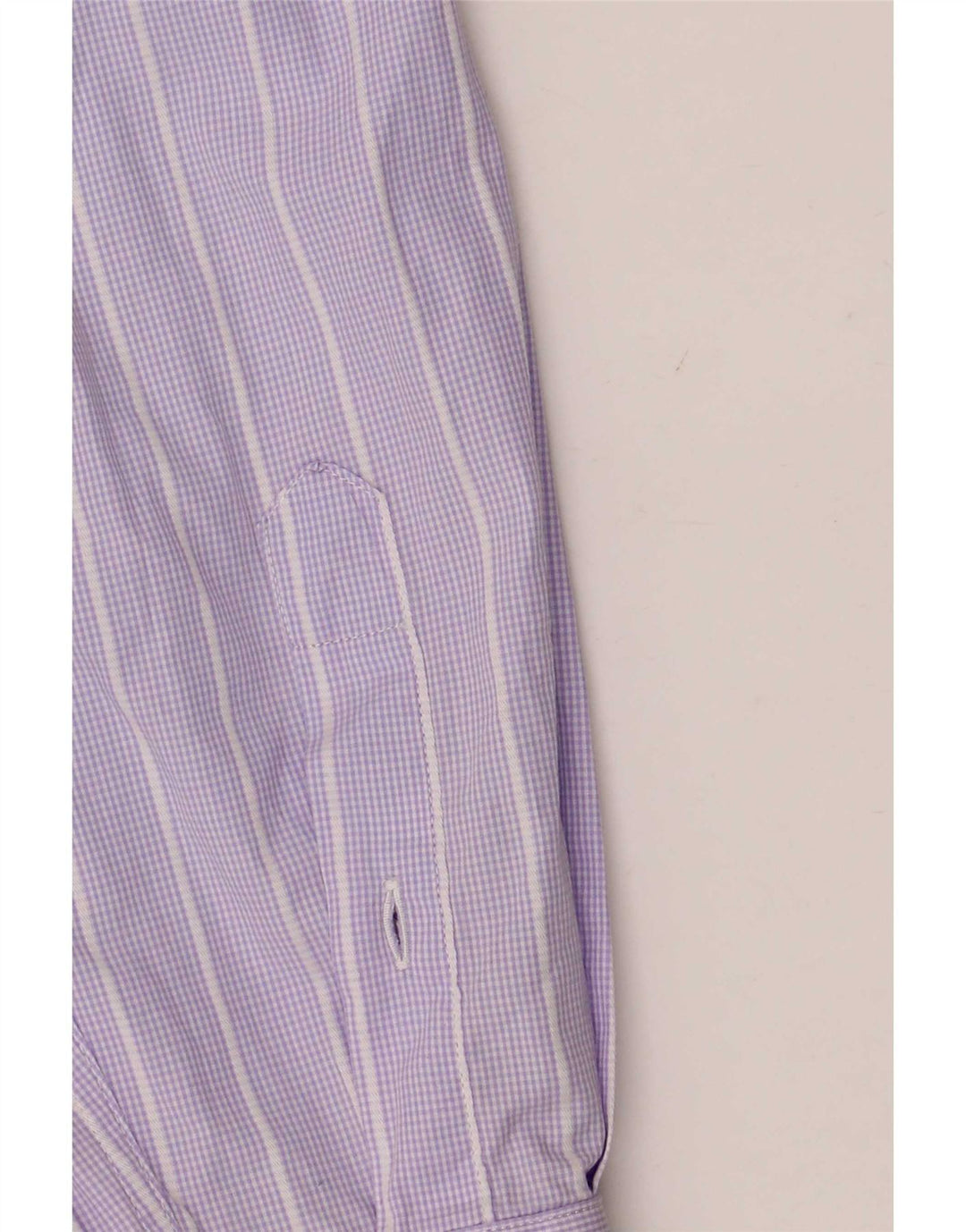 Camicia da uomo Lacoste taglia 42 grande cotone a righe viola