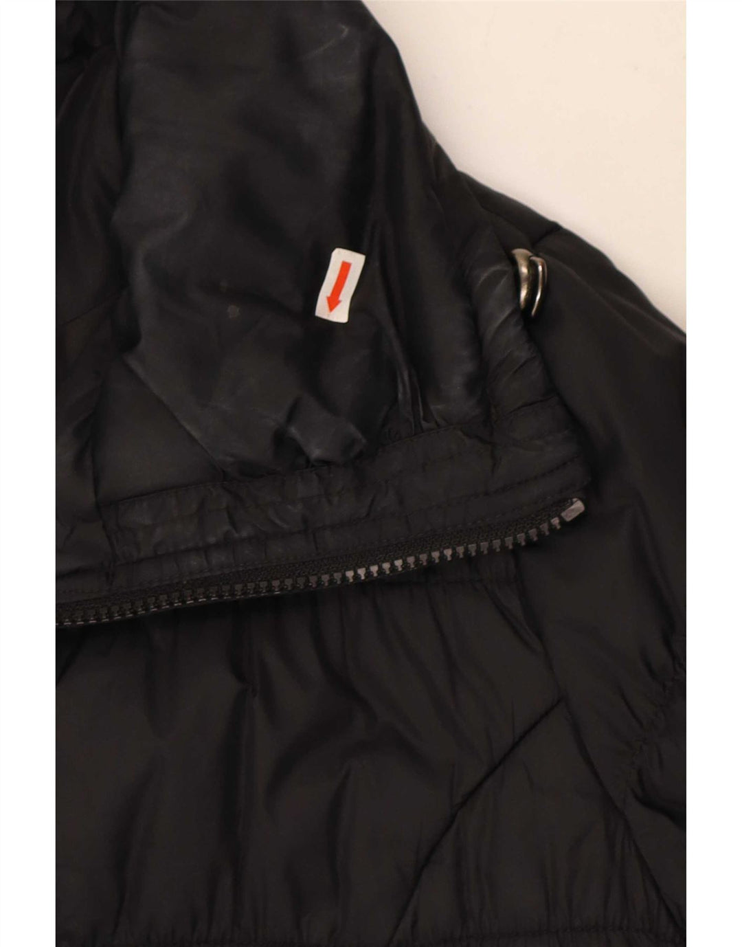 Cappotto imbottito oversize con cappuccio da donna Marks & Spencer UK 10 piccolo nero