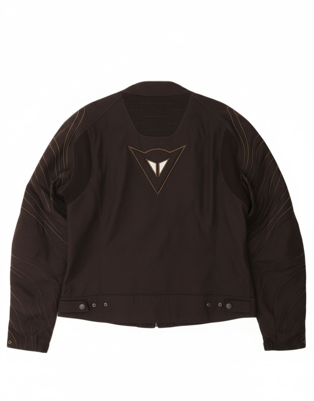 DAINESE Mens Graphic Racer Jacket IT 56 3XL Black Nylon