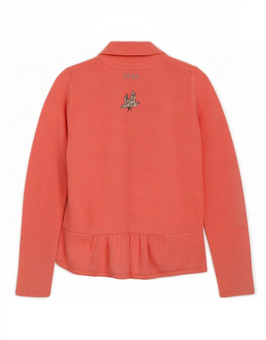 Maglione cardigan da donna Odd Molly taglia 2 cotone screziato rosa medio