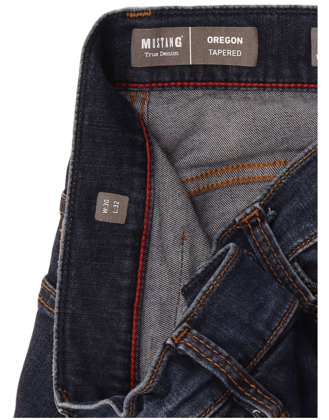 Mustang Jeans affusolati slim fit Oregon da donna W30 L29 Blu navy