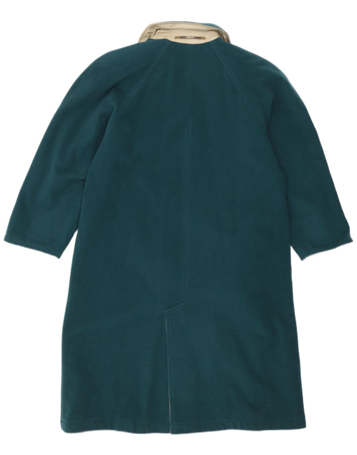 Soprabito reversibile da donna vintage EU 40 in lana verde medio
