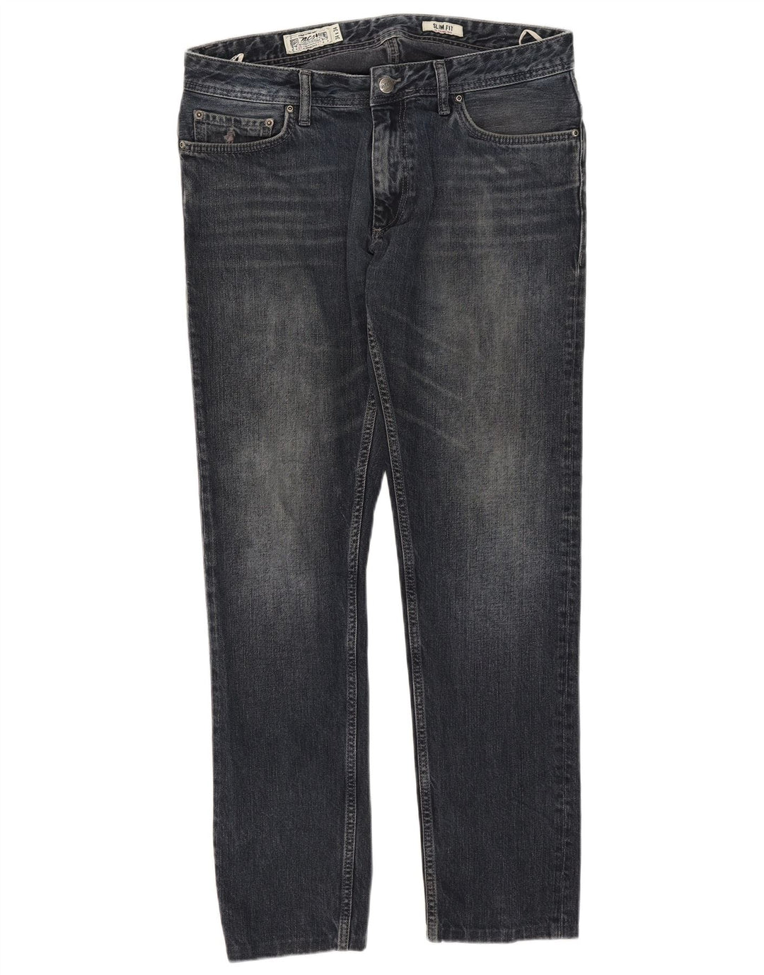 Jeans slim da uomo Marlboro Classics W34 L30 Blu navy