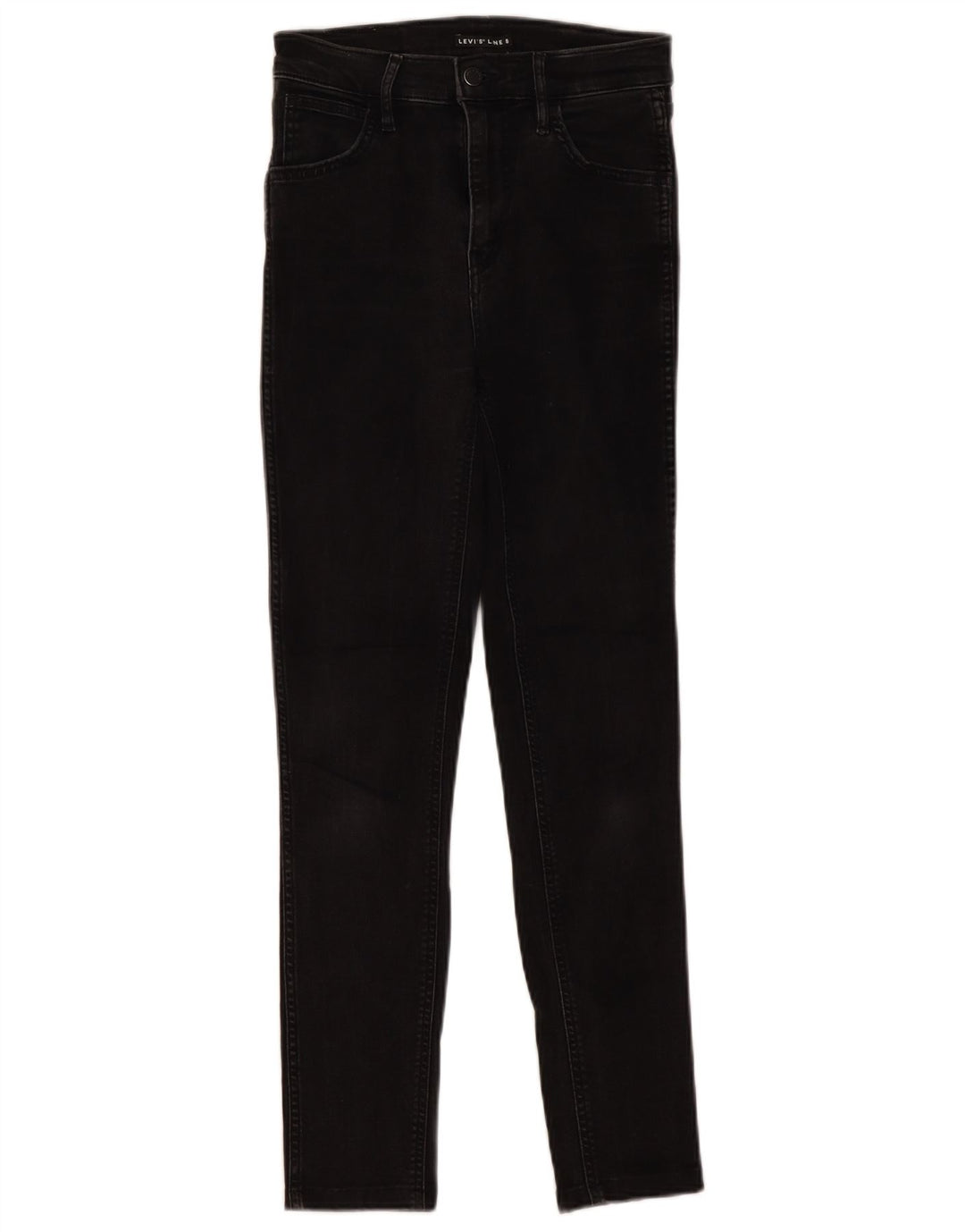 Jeans skinny da donna LEVI'S W26 L28 cotone nero