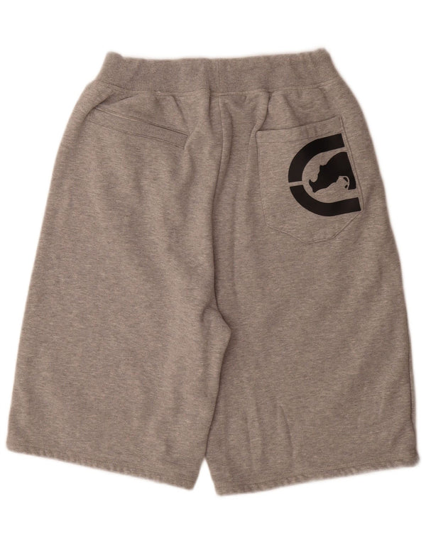 Pantaloncini sportivi grafici da donna Ecko Unltd UK 22 3XL Cotone chiazzato grigio