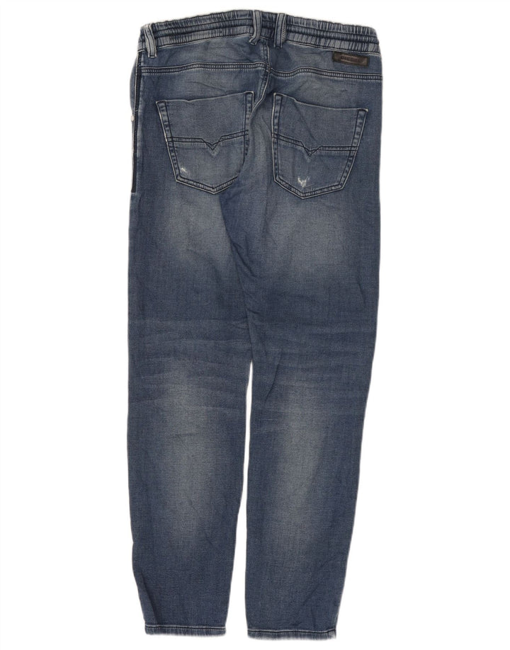 Jeans affusolati effetto consumato da donna Diesel W27 L28 cotone blu