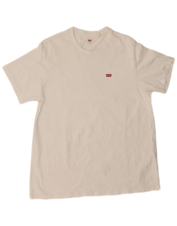 T-shirt da donna Levi's Top UK 18 XL cotone bianco