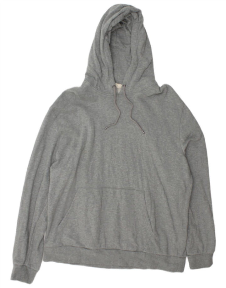 Maglione con cappuccio da uomo Marks & Spencer 2XL cotone grigio
