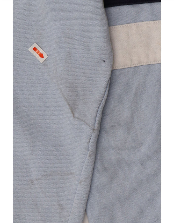 Felpa oversize da donna FILA Maglione UK 10 Small Blue Colourblock