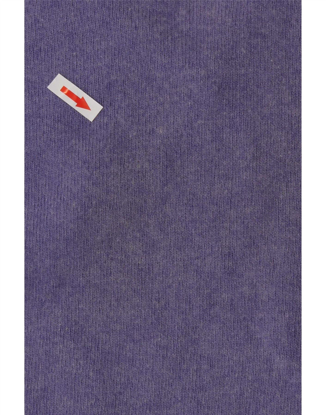 Maglione Kappa da uomo con scollo a V, grande lana d'agnello viola