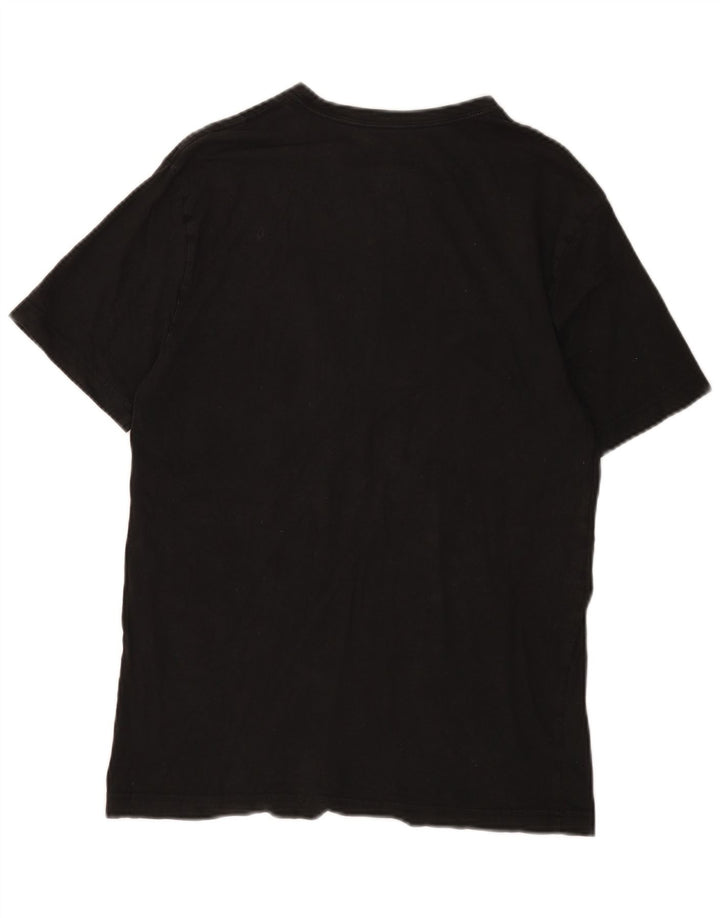 T-shirt grafica da uomo Hurley Top Small in cotone nero