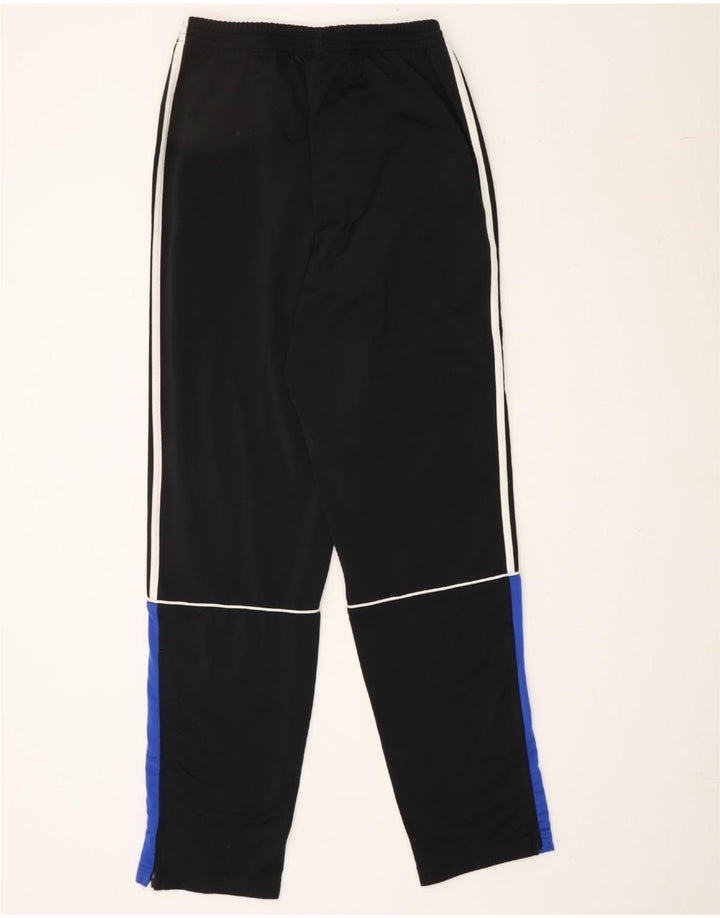 ADIDAS Boys Tracksuit Trousers 15-16 Years  Black Colourblock Polyester Vintage Adidas and Second-Hand Adidas from Messina Hembry 