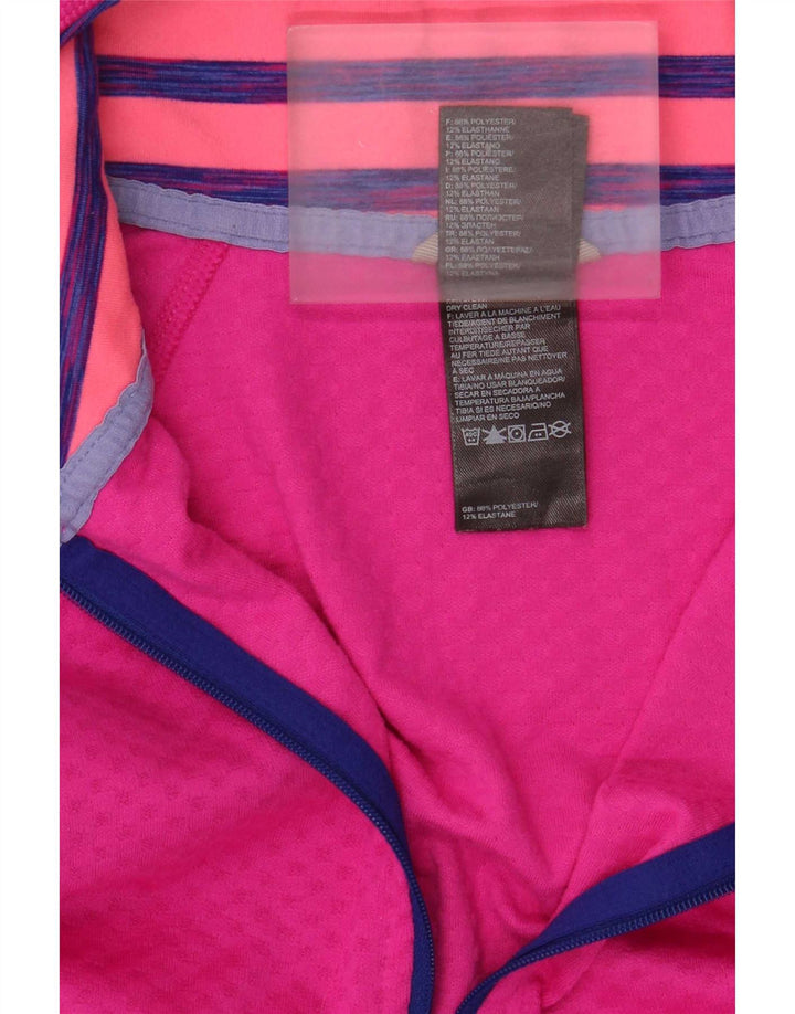Top da tuta da donna The North Face Pullover UK 14 Large Rosa maculato