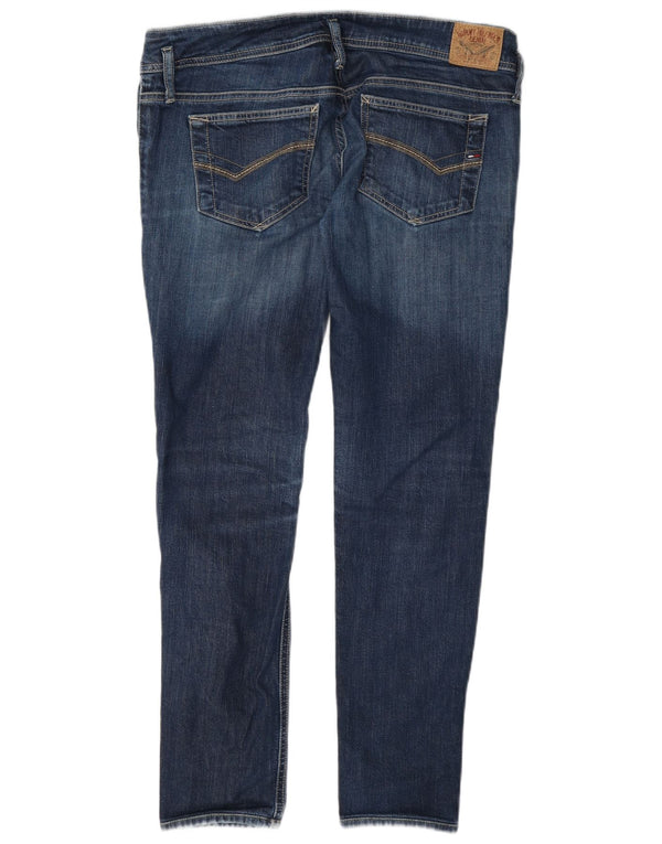 Jeans slim da donna Tommy Hilfiger W34 L30 cotone blu navy