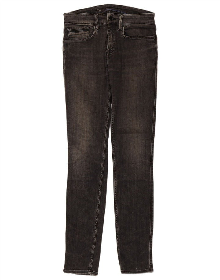 Jeans skinny da donna Calvin Klein W28 L33 Grigi