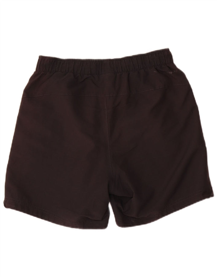 Pantaloncini sportivi Adidas Climalite da uomo piccoli in poliestere nero
