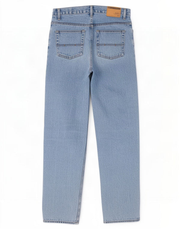 Jeans dritti da uomo Marks & Spencer W32 L33 cotone blu