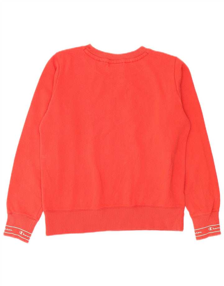 Felpa con grafica da donna Champion UK 12 Medium Red Cotton