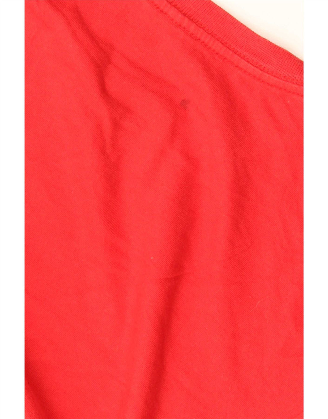 T-shirt grafica da uomo Volcom a maniche lunghe grande in cotone rosso