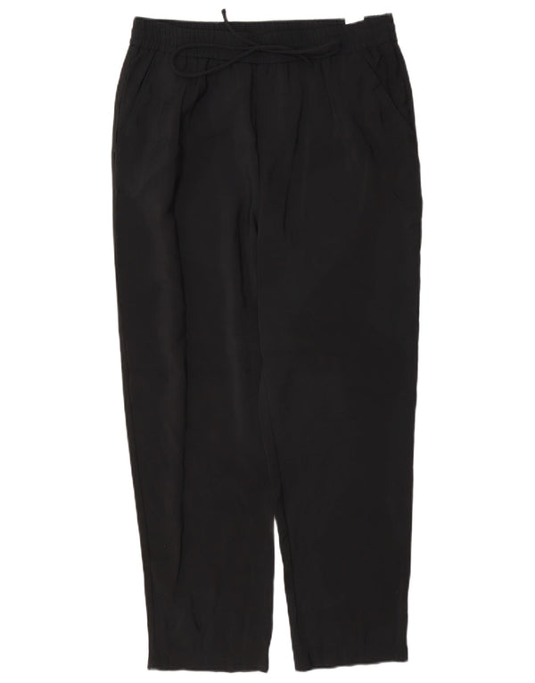 Pantaloni corti slim da donna Zara medi W28 L25 neri modal