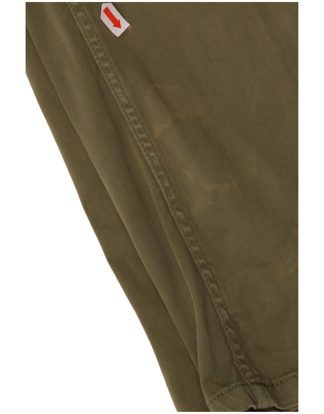 TOMMY HILFIGER Pantaloni chino slim da uomo W31 L32 cotone kaki